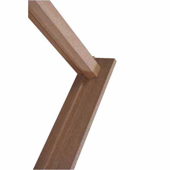 Shorea Door Frame Casing Weatherstripped with Open Cill