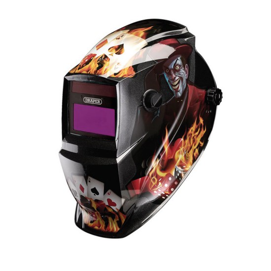 Draper 02515 Auto-Darkening Welding Helmet Playing Cards