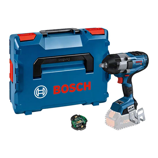 Bosch GDS 18V-1000 C BITURBO BRUSHLESS 18V High Torque Impact Wrench 1/2" (Body Only, GCY 42 & L-BOXX)