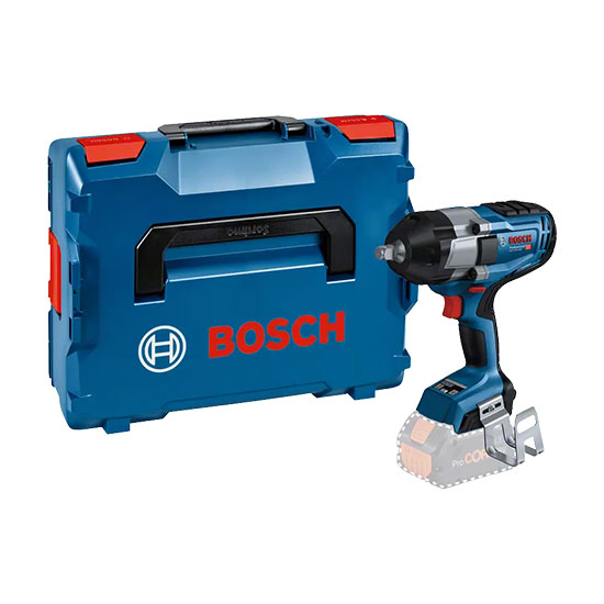 Bosch GDS 18V-1000 BITURBO BRUSHLESS 18V High Torque Impact Wrench 1/2" (Body Only & L-BOXX) 