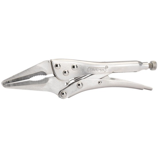Draper 11903 Long Nose Self Grip Pliers - 230mm (1)