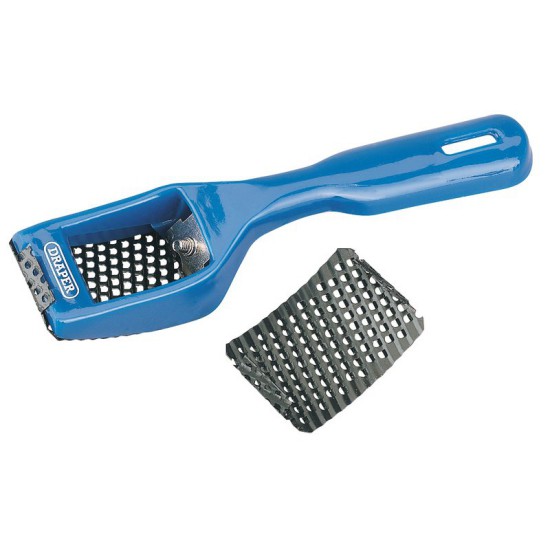 Draper 13855 Curved Blade Multi-Rasp Shaver - 65 x 40mm