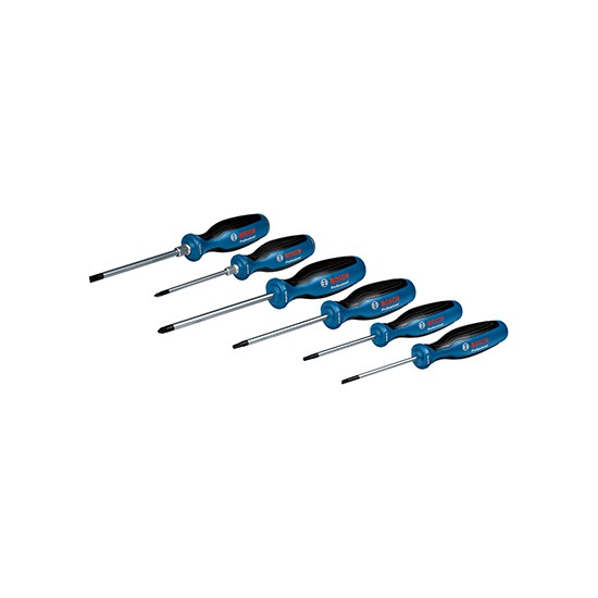 Bosch Screwdriver Set 6 Piece SL/PH/PZ/TX Combo Kit