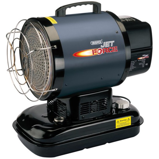 Draper 17111 Jet Force Infrared 60,000 BTU/17 kW Diesel and Kerosene Space Heater