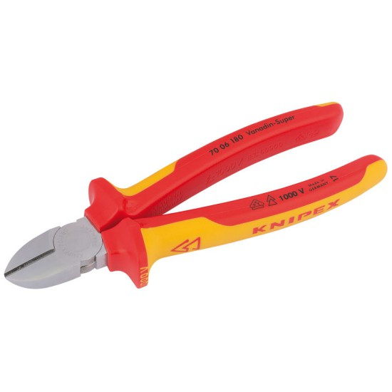 Knipex 70 06 180SB Diagonal Side Cutter 18451 - 180mm