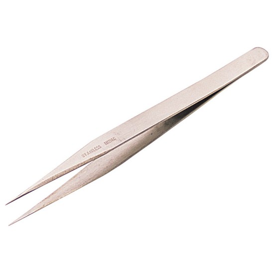 Draper 19670 Fine Point Straight Tweezers 120mm