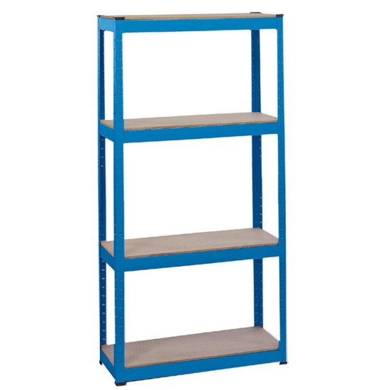 Draper 21658 Steel Shelving Unit 4 Shelves - 760 x 300 x 1520mm