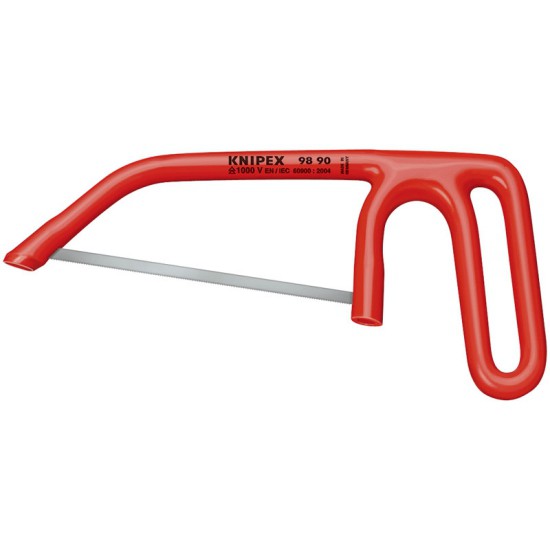 Knipex 98 90 Fully Insulated Junior Hacksaw Frame - 21912