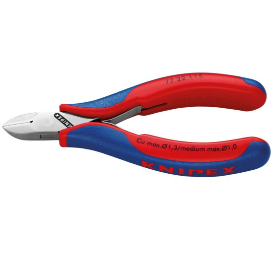 Knipex 77 22 Flush Electronics Diagonal Cutters
