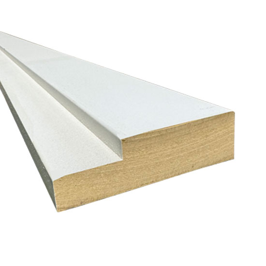 MDF White Primed Internal Door Casing - 131 x 30mm