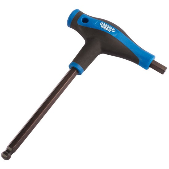 Draper THEX/SG/B Soft Grip 'T' Handle Hexagon and Ball End Key