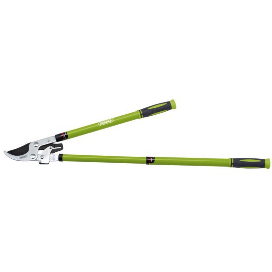 Draper 36833 Telescopic Ratchet Action Bypass Loppers with Steel Handles
