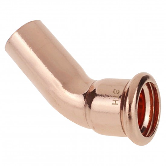 45 Degree Street Elbow M-Press Water