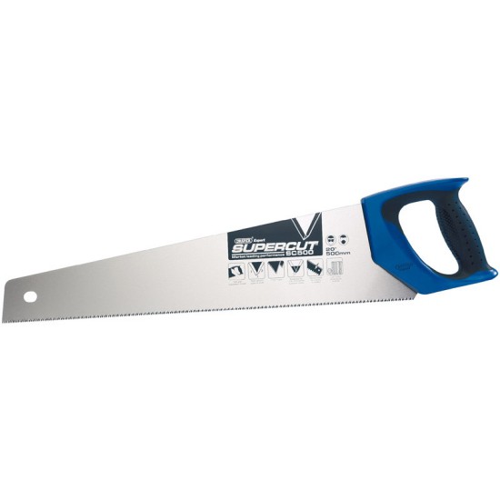 Draper SC500 Supercut Soft Grip Hardpoint Handsaw - 500mm/20"