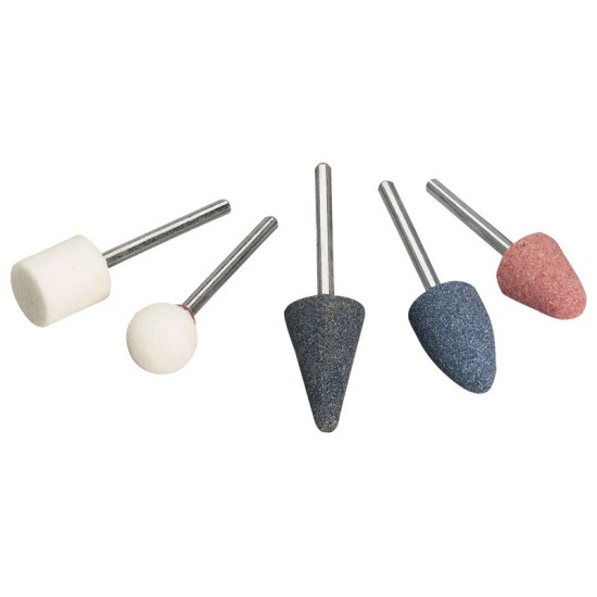 Draper 49294 1/8" 5 Piece Shank Mounted Grinding Point Set