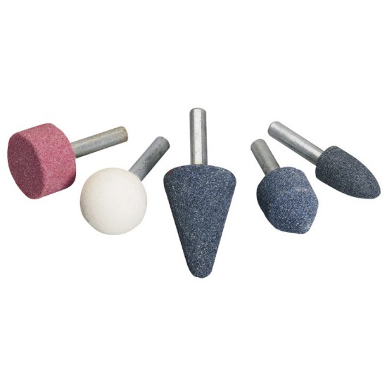 Draper 49301 6mm 5 Piece Shank Mounted Grinding Point Set 