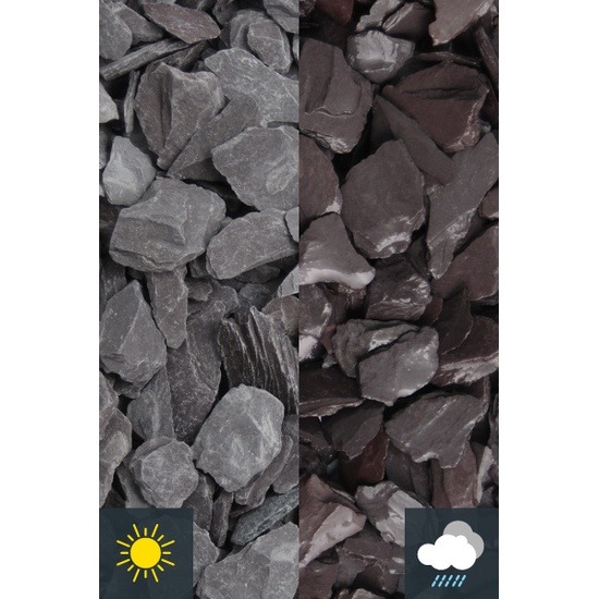5 - 30mm Blue Slate Chippings