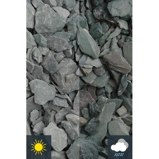 5 - 30mm Green Slate Chippings