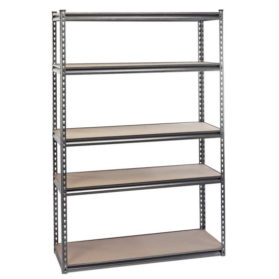 Draper 52958 Heavy-Duty 5 Shelves Steel Shelving Unit - 1220 x 610 x 1830mm