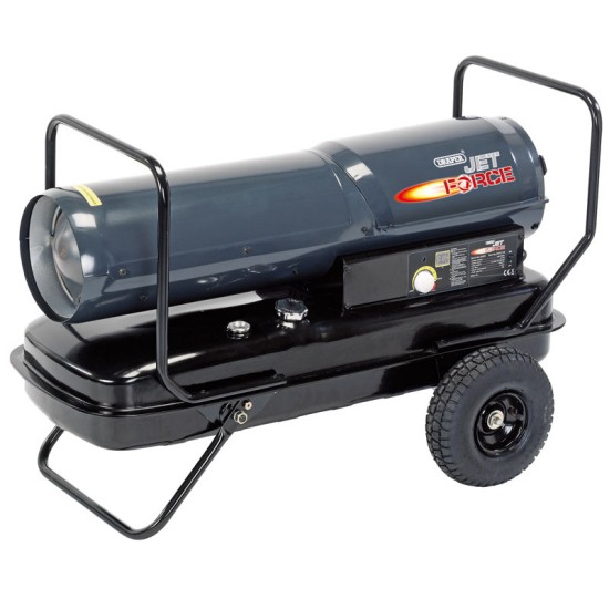 Draper 53925 Jet Force 215,000 BTU/62 kW Diesel, Kerosene & Paraffin Space Heater
