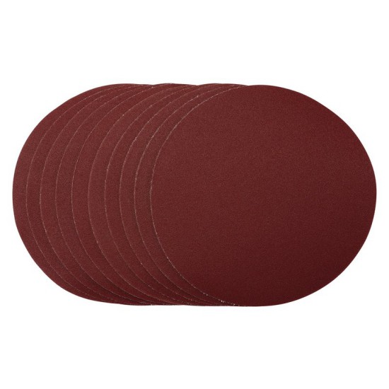 Draper SDHAL180 Sanding Discs 180mm Hook & Loop (Pack of 10)