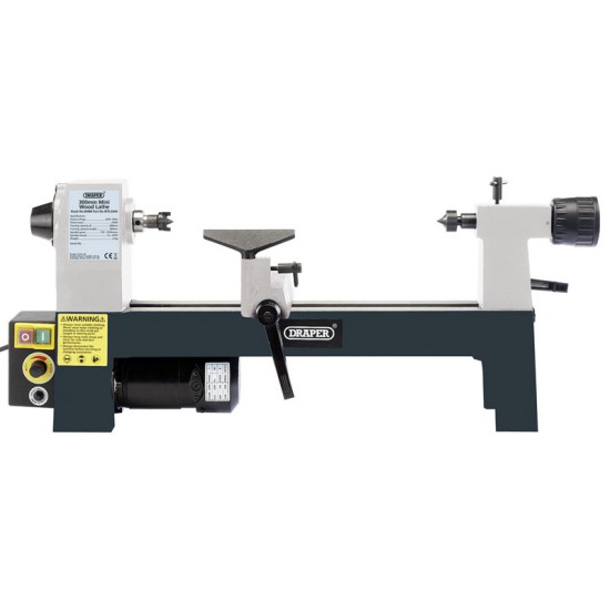 Draper 60988 250W Variable Speed Mini Wood Lathe
