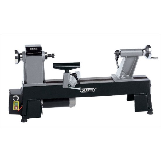 Draper 60989 550W Compact Digital Variable Speed Wood Lathe