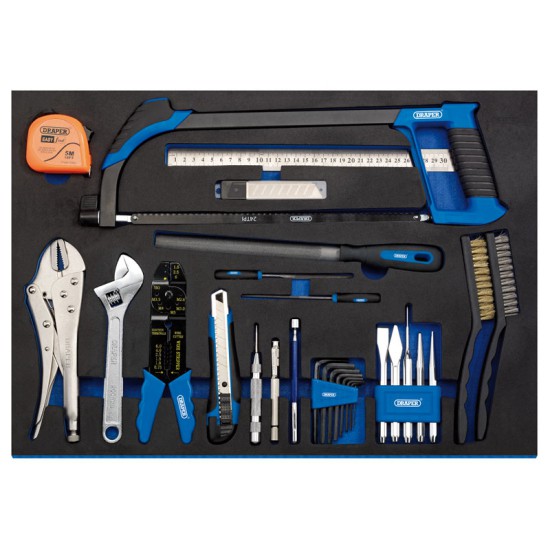 Draper 63547 38 Piece Tool Kit in Full Plus Drawer EVA Insert Tray
