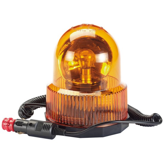 Draper 63877 12V Magnetic Base Rotating Beacon - 300 Lumens
