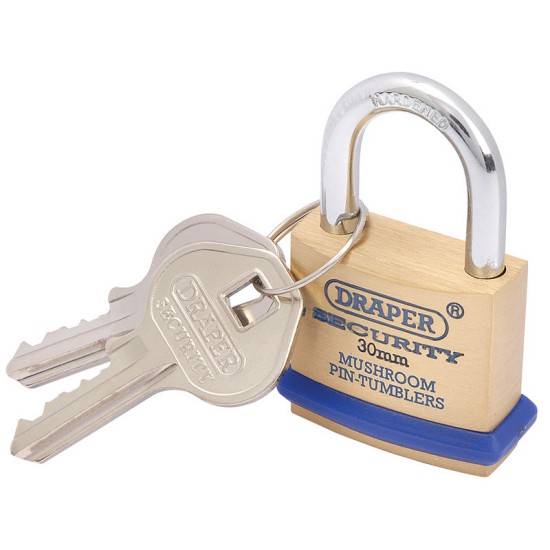 Draper 8302 Solid Brass Padlock