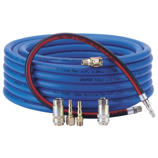Draper 64508 Heavy Duty Air Connector Kit - 3/8"