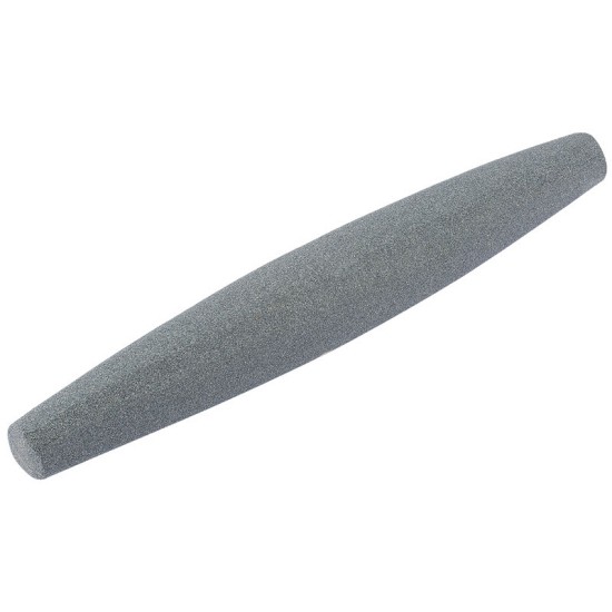 Draper 65787 Round Tapered Aluminium Oxide Scythe Stone - 300mm (1)