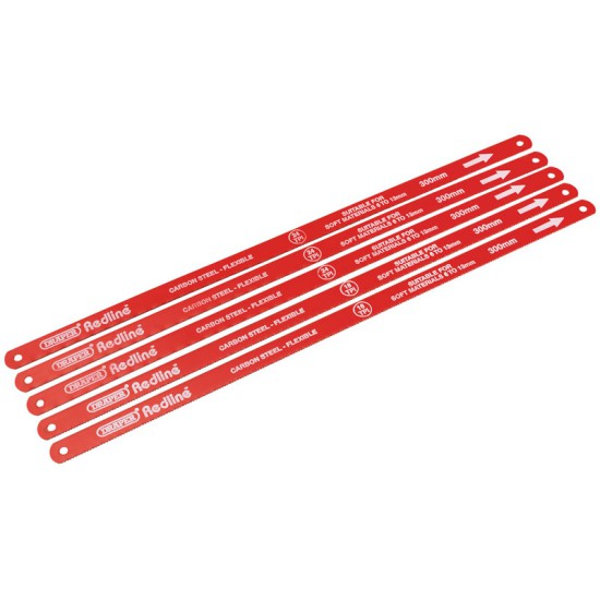 Draper 68414 Hacksaw Blades - 300mm (Pack of 5)