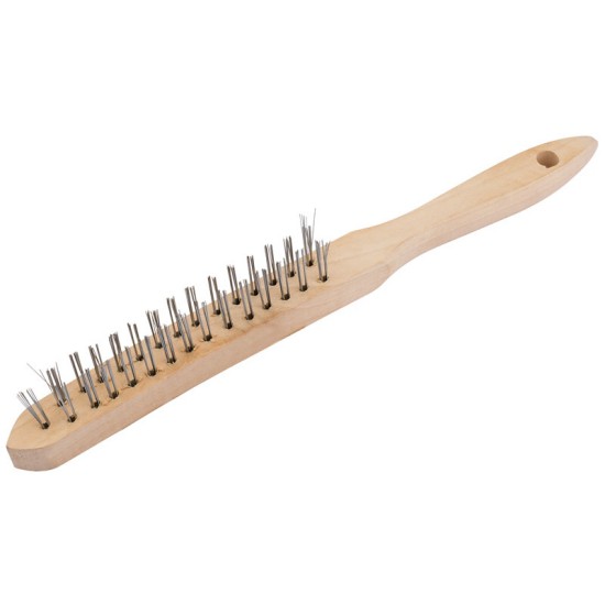 Draper RL-WB Wire Scratch Brush - 2 Row