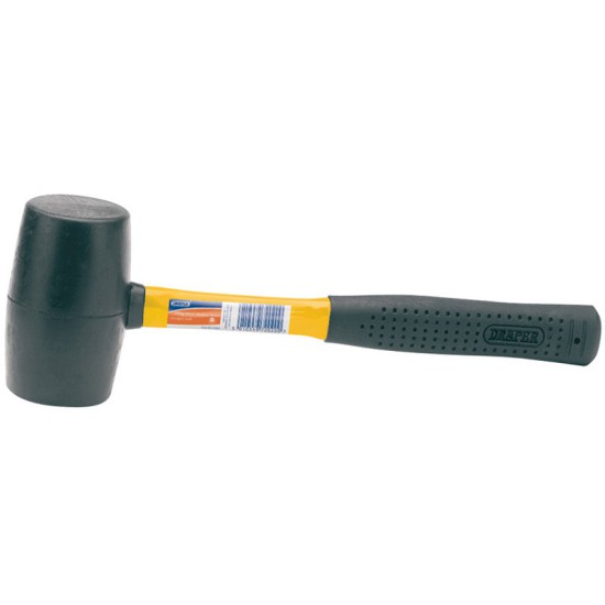 Draper 72020 680g / 24oz Rubber Mallet with Fibreglass Shaft