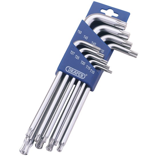 Draper 73035 TX-STAR 1/2 Ball End Key Set (9 Piece)