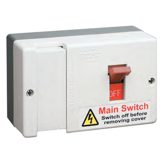 Click DB700 80A Fused Main Switch 80A HRC Fuse Fitted