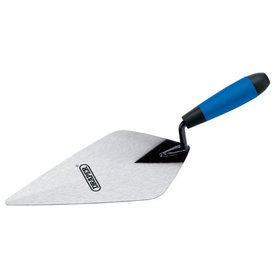 Draper 81233 Soft Grip London Pattern Brick Trowel - 275mm