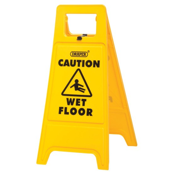 Draper 82134 Wet Floor Warning Sign