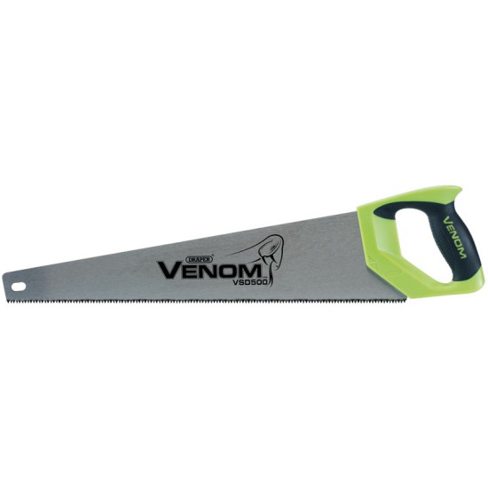 Draper 82194 7tpi/8ppi Venom First Fix Double Ground Handsaw - 500mm