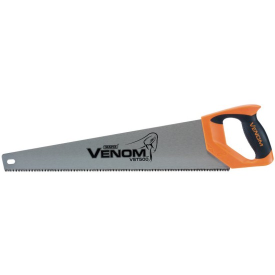 Draper 82201 7tpi/8ppi Venom First Fix Triple Ground Handsaw - 500mm