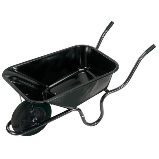 Draper 82755 85 Litre Metal Tray Contractors Wheelbarrow