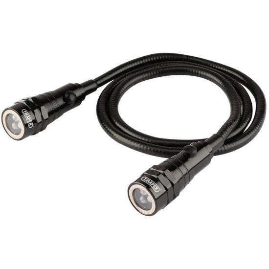 Draper 99703 905mm Twin LED Flexible Inspection Light With Magnetic Ends