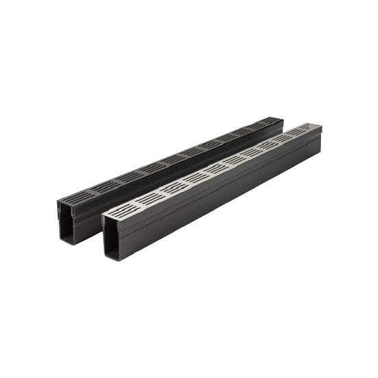 ACO Aluminium Threshold Drain - 1000 x 100 x 60mm