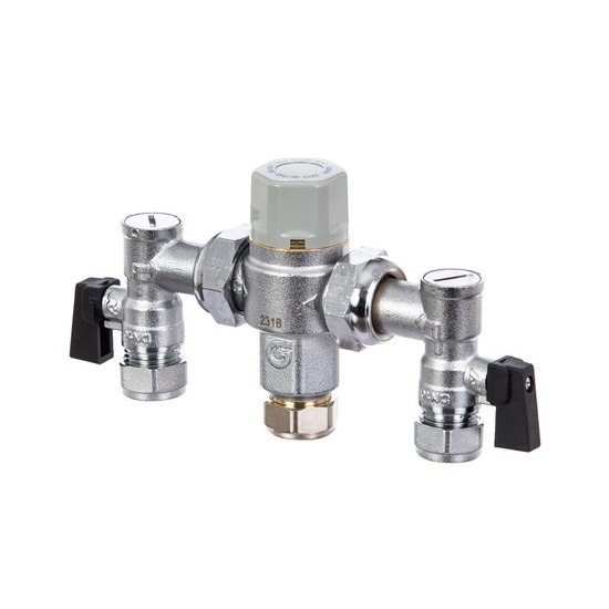 Altecnic Merchant Mixing Valve with Service Valves