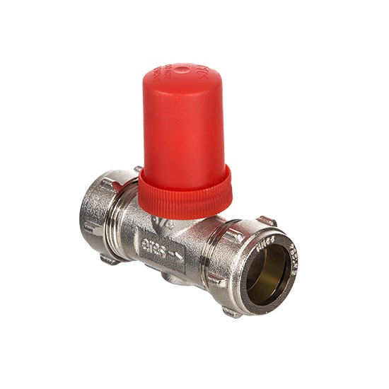 Altecnic Eres ER-22MMSTRBI Straight Bypass Valve - 22mm x 22mm