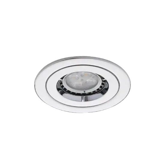 Ansell Twistlock 50W IP65 Chrome Downlight - ATLD/IP65/CH