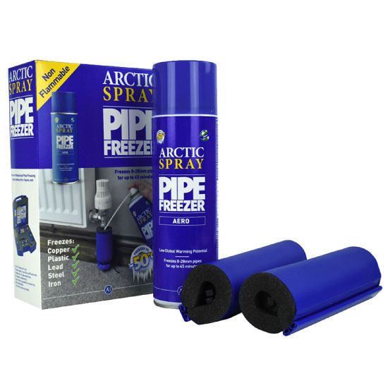 Arctic Freezing Equipment Starter Kit includes Aerosol & Jacket