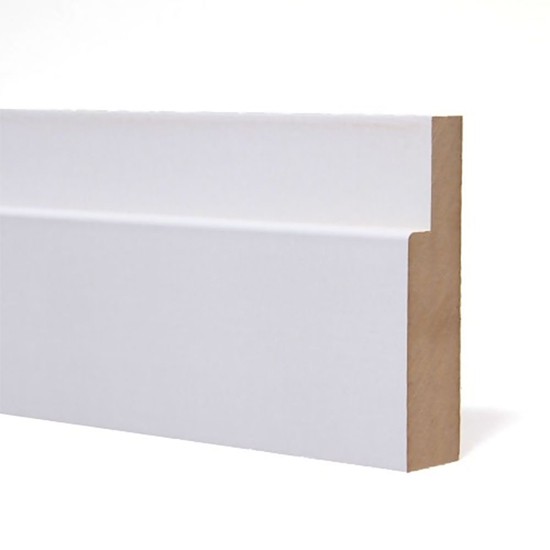MDF White Primed Internal Door Casing - 100 x 30mm