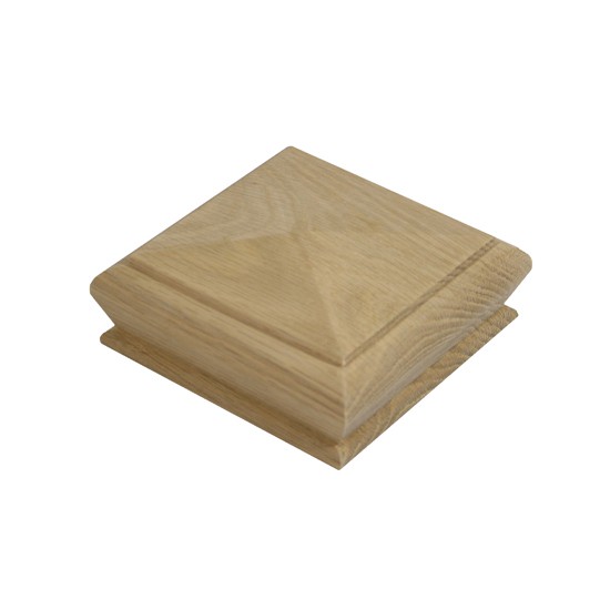 Richard Burbidge Trademark White Oak 90mm Pyramid Newel Cap